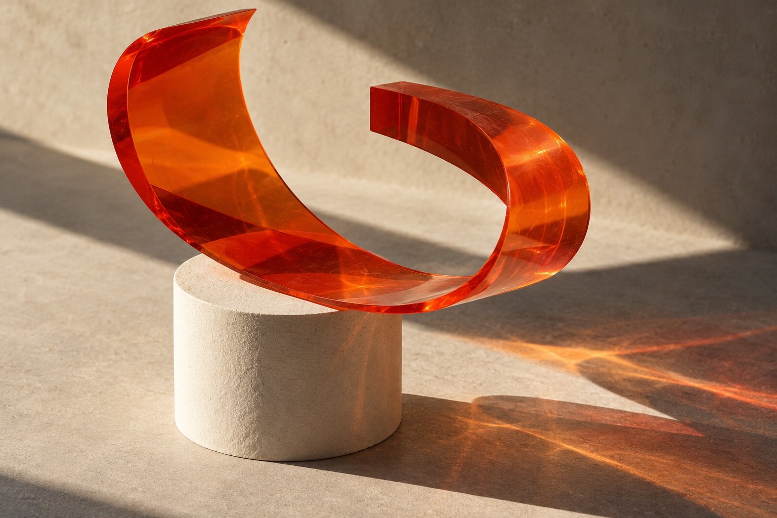 Dar forma a una idea Composición editorial de una cinta naranja y una pieza de papel.